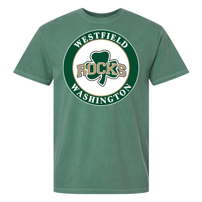 School Emblem - Green / White