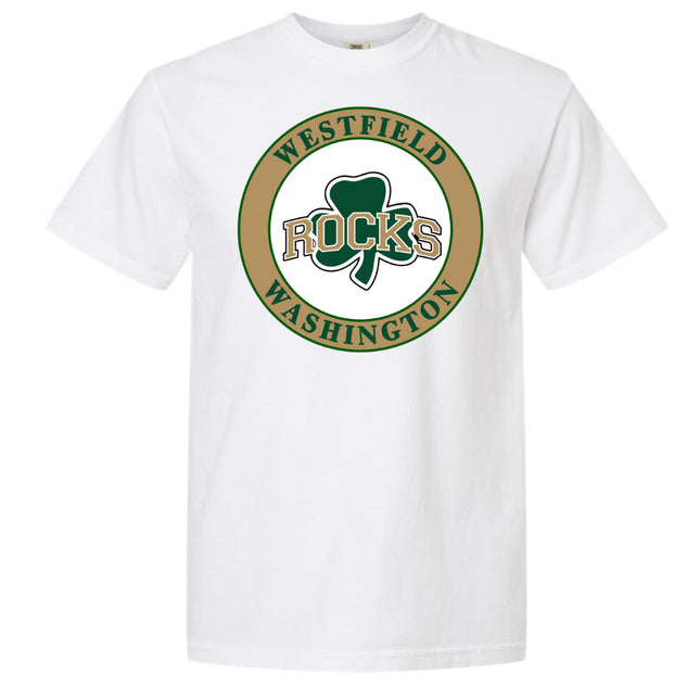 School Emblem - Gold and White