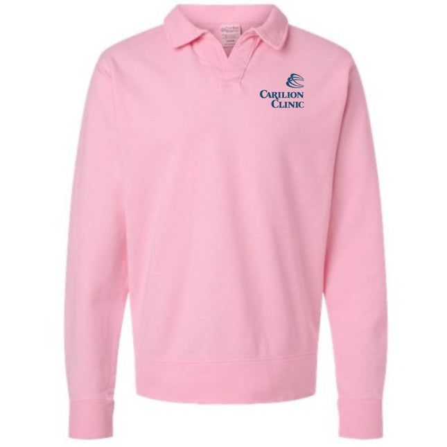 Carilion Clinic Pocket Logo- Hanes Comfort Washed Sweatshirt