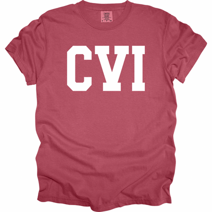 CVI on Front of Apparel - Comfort Colors
