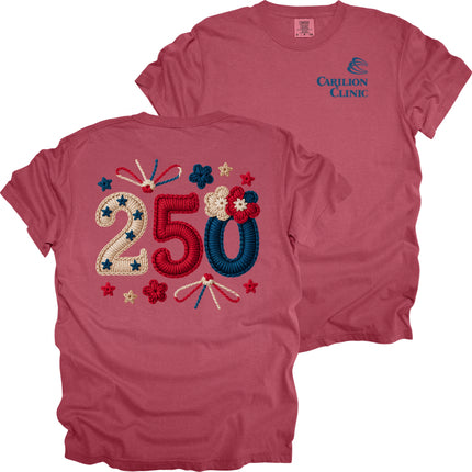 Carilion Clinic America celebration 250 years - Comfort Colors T-Shirt
