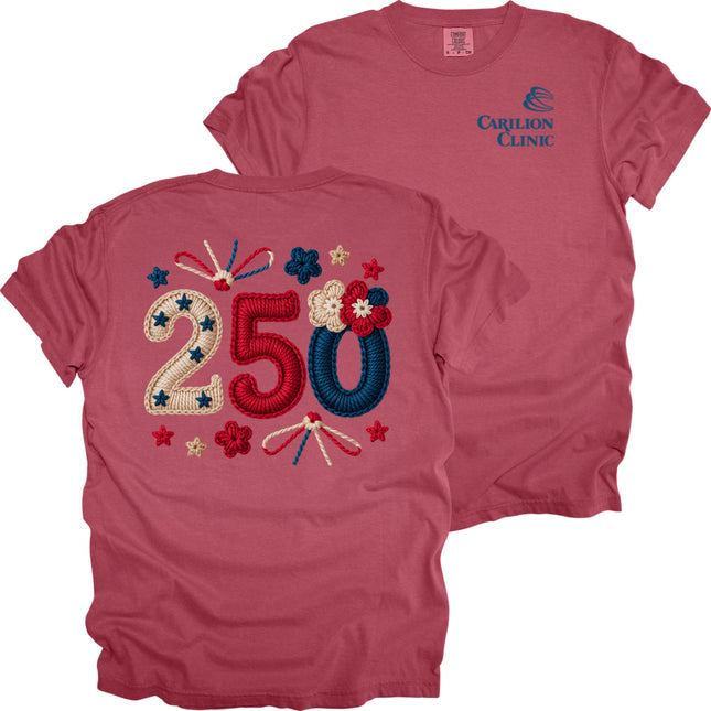 Carilion Clinic America celebration 250 years - Comfort Colors T-Shirt