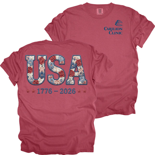 Carilion Clinic America celebration 250 years - Comfort Colors T-Shirt