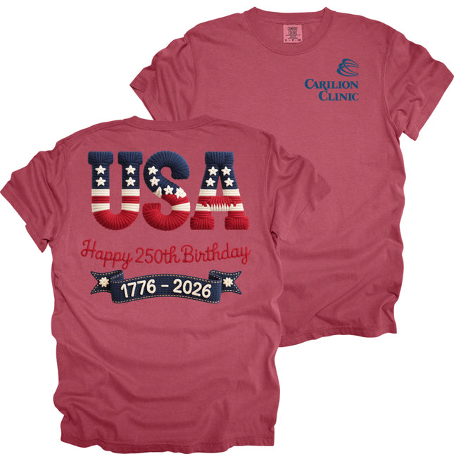 Carilion Clinic America celebration 250 years - Comfort Colors T-Shirt