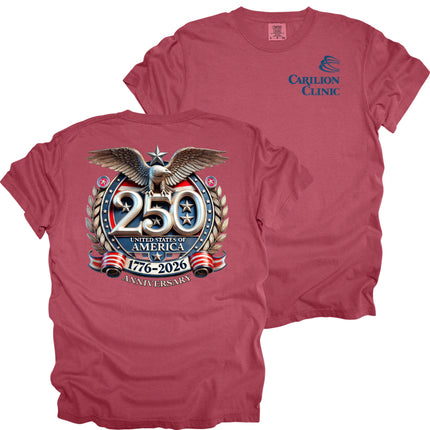 Carilion Clinic America celebration 250 years - Comfort Colors T-Shirt