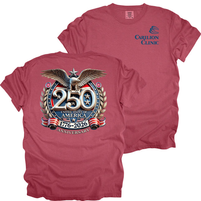 Carilion Clinic America celebration 250 years - Comfort Colors T-Shirt