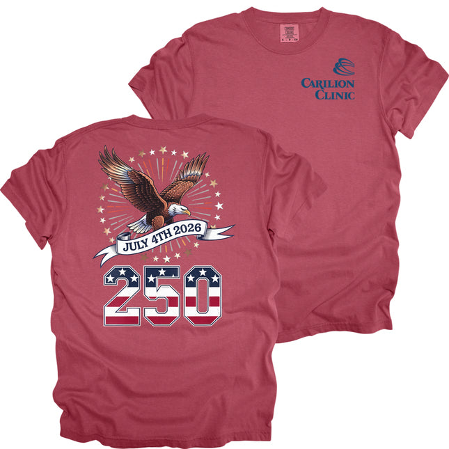 Carilion Clinic America celebration 250 years - Comfort Colors T-Shirt
