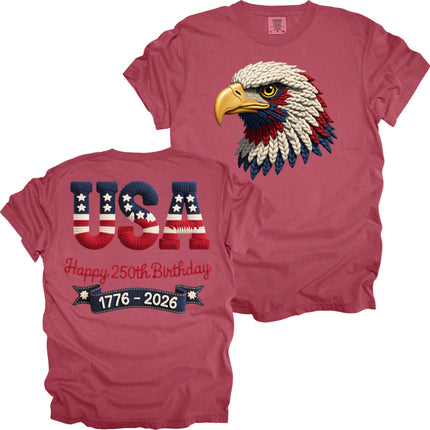 Eagle and America Celebration - Comfort Colors T-Shirt