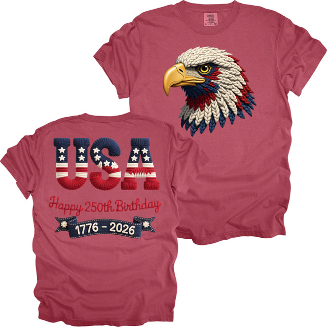 Eagle and America Celebration - Comfort Colors T-Shirt