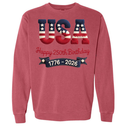 USA Floral- Comfort Colors Apparel