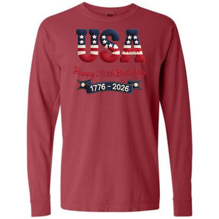 USA Floral- Comfort Colors Apparel
