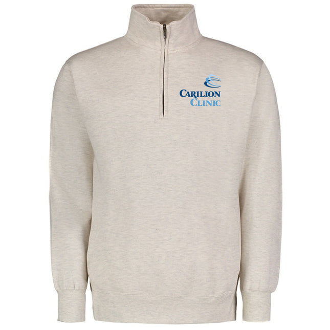 Carilion Clinic - Colorful Quarter Zip Sweatshirt with Pockets