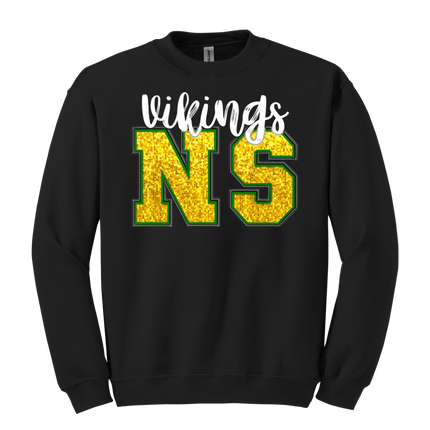 Glitter NS Vikings Crewneck