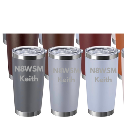 Radio Call Sign - 20 oz Tumbler