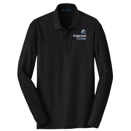 Carilion Clinic Port Authority Long Sleeve Polo - K100LS