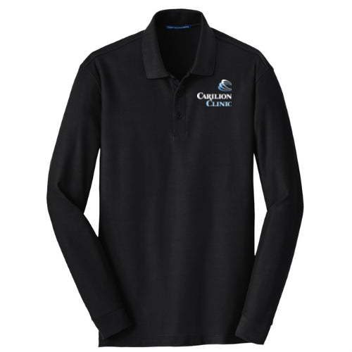 Carilion Clinic Port Authority Long Sleeve Polo - K100LS