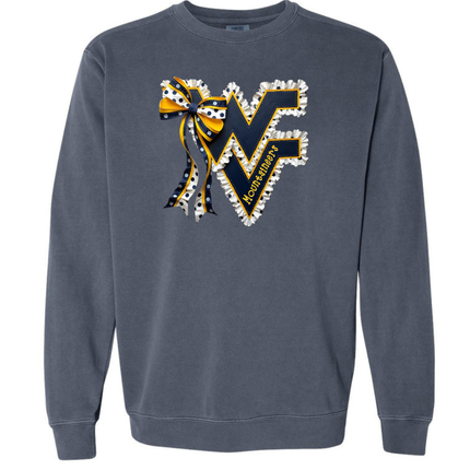 WVU 4 - Comfort Colors Apparel