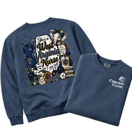 Carilion Clinic WV Nurse  - Comfort Colors Apparel