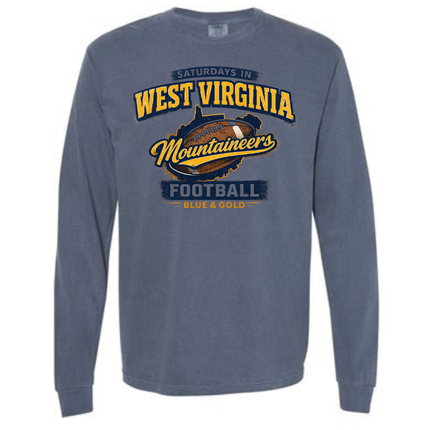 West Virginia Saturday Football - Comfort Colors Apparel