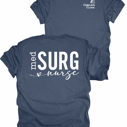 Carilion Clinic MedSurg Heart Nurse - Comfort Colors T-Shirt