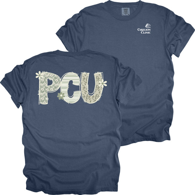 Carilion Clinic Department in Sage Design- Comfort Colors T-Shirt