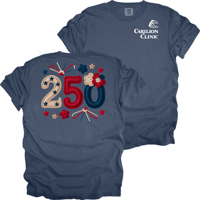 Carilion Clinic America celebration 250 years - Comfort Colors T-Shirt