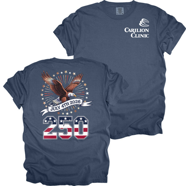 Carilion Clinic America celebration 250 years - Comfort Colors T-Shirt