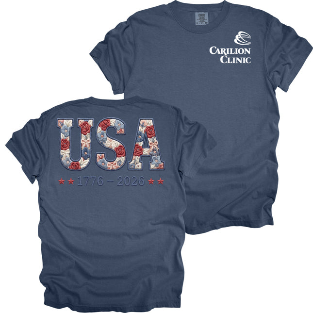 Carilion Clinic America celebration 250 years - Comfort Colors T-Shirt