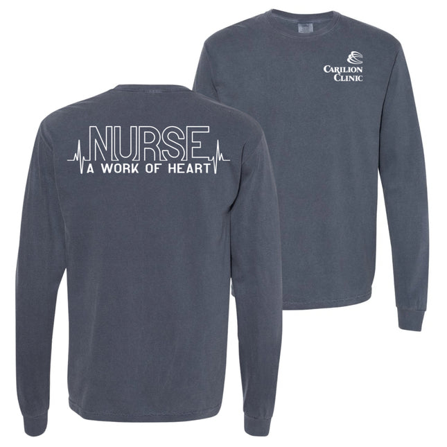 Carilion Clinic Long Sleeve and Sweatshirts - Nurse Heartbeat