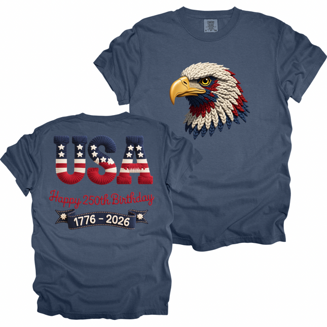 Eagle and America Celebration - Comfort Colors T-Shirt
