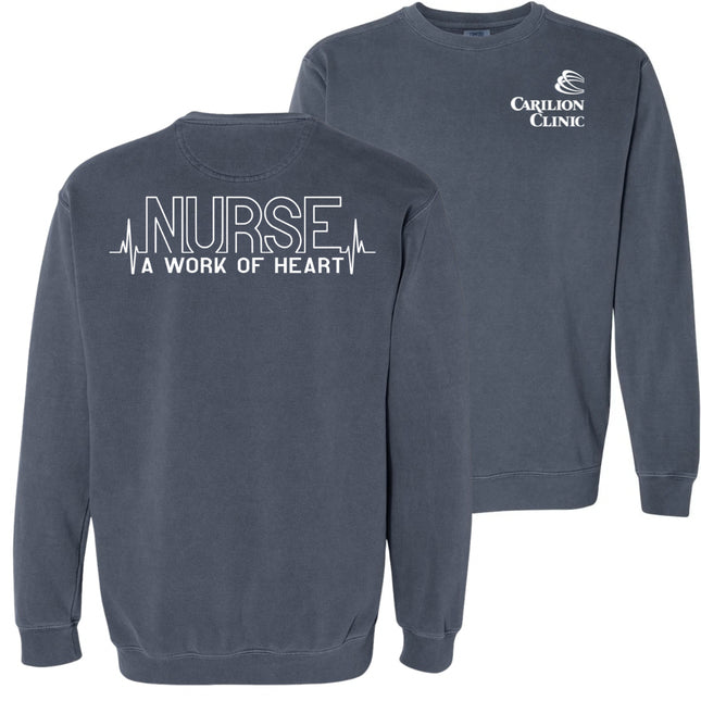 Carilion Clinic Long Sleeve and Sweatshirts - Nurse Heartbeat