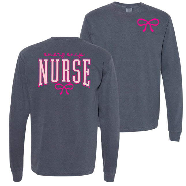 Pink Nurse with Bow