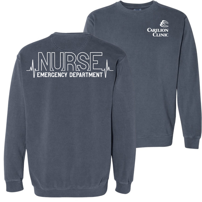 Carilion Clinic Long Sleeve and Sweatshirts - Nurse Heartbeat