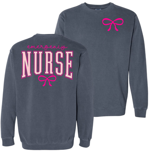 Pink Nurse with Bow