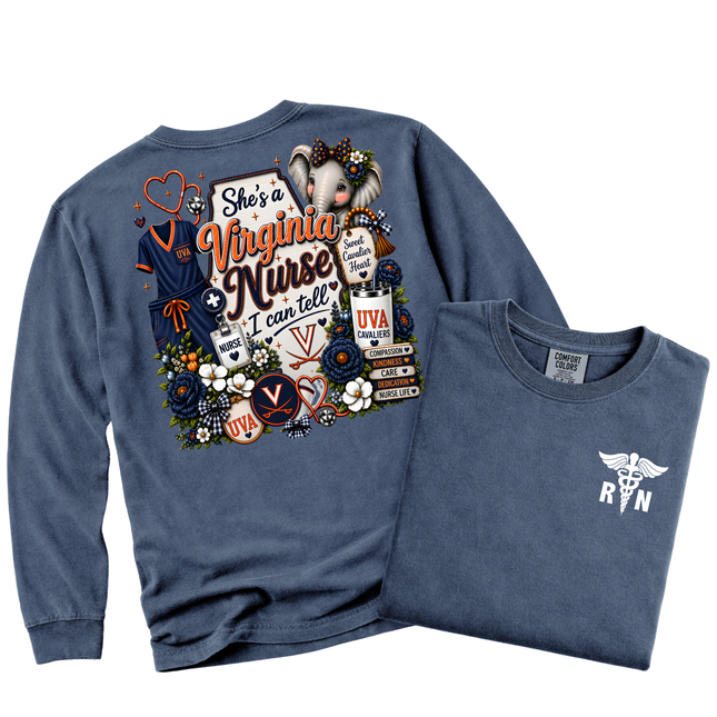 UVA Nurse  - Comfort Colors Apparel
