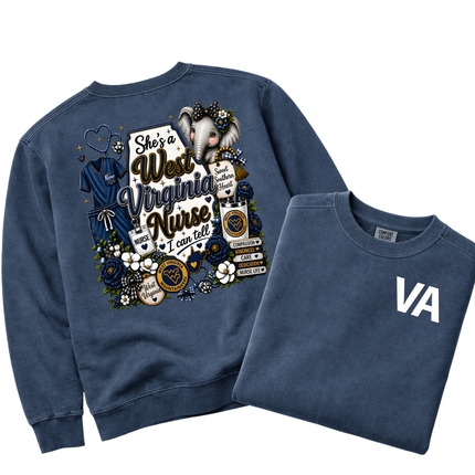 Veterans Administration WV Nurse  - Comfort Colors Apparel