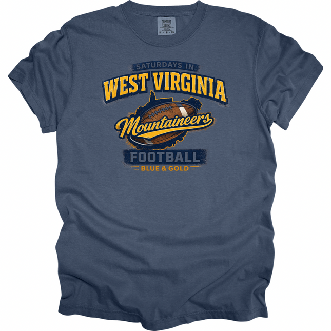 West Virginia Saturday Football - Comfort Colors Apparel