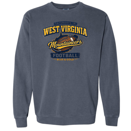 West Virginia Saturday Football - Comfort Colors Apparel