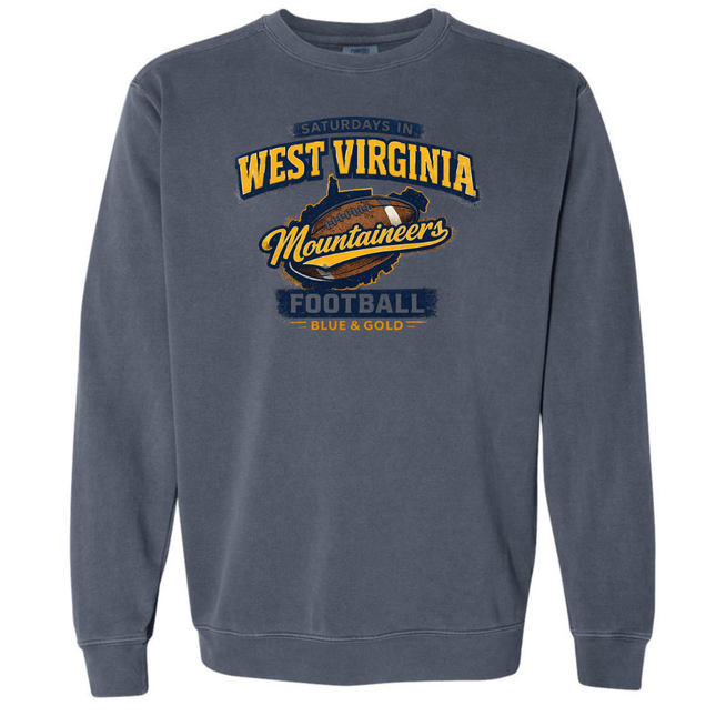 West Virginia Saturday Football - Comfort Colors Apparel