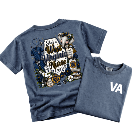 Veterans Administration WV Nurse  - Comfort Colors Apparel