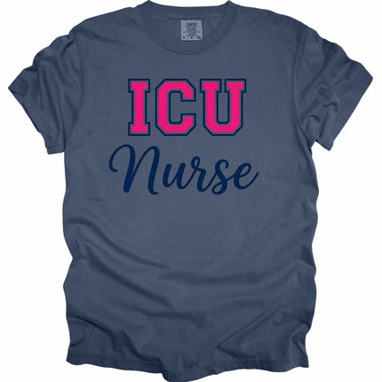 Varsity Hot Pink Departments- Comfort Colors T-Shirt