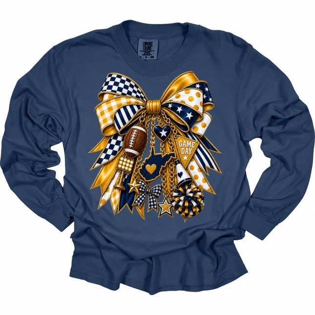 West Virginia Game Day 1 - Comfort Colors Long Sleeve