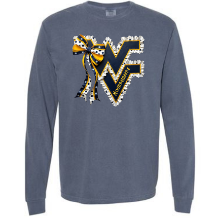 WVU 4 - Comfort Colors Apparel