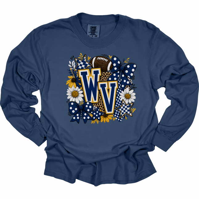 West Virginia Game Day 3 - Comfort Colors Long Sleeve