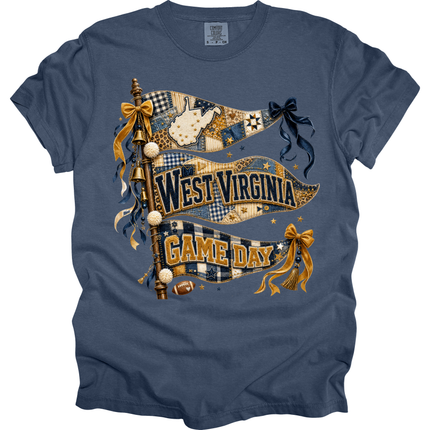 West Virginia Game Day- Comfort Colors T-Shirt and Long Sleeve