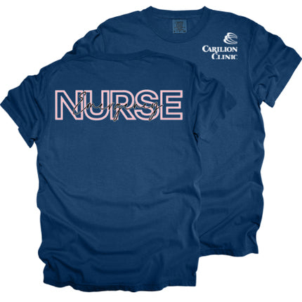 Carilion Clinic Emergency Nurse in Cursive
