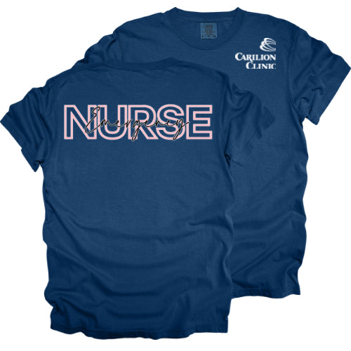 Carilion Clinic Emergency Nurse in Cursive