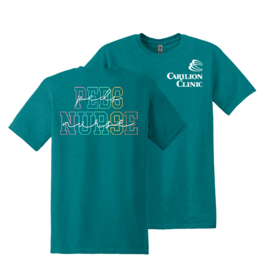 Carilion Clinic Pediatric Nurse Nurse - Gildan 5000 T-Shirt Short Sleeve