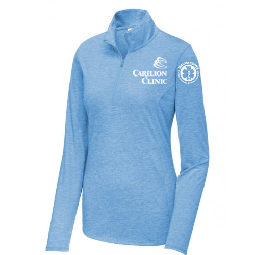 Carilion Clinic with Trauma Sleeve Logo - Women's Sport-Tek Quarter Zip