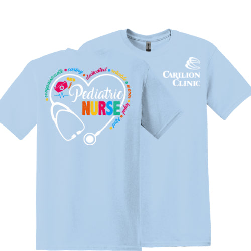 Carilion Clinic Pediatric Nurse Nurse - Gildan 5000 T-Shirt Short Sleeve
